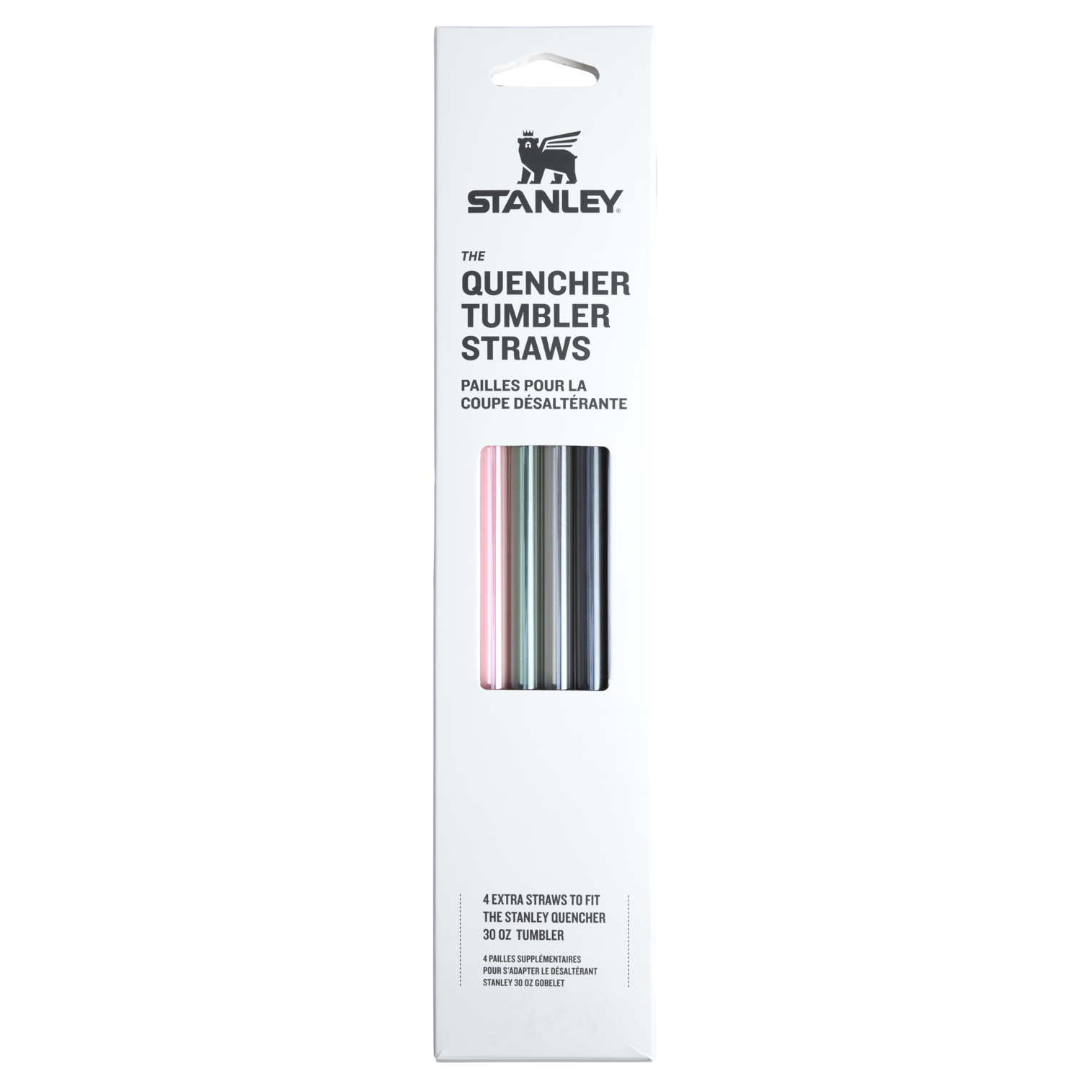 Adventure Quencher Travel Tumbler Straws | 4-Pack